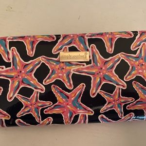 SIMPLY SOUTHERN ZIP AROUND WALLET